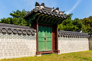 Image showing Traditional korean architecture