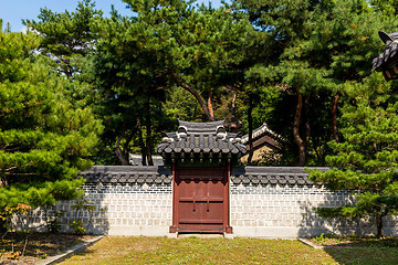 Image showing Traditional korean architecture