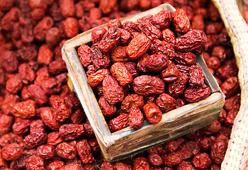 Image showing Dried red jujube