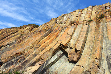 Image showing Hexagonal column in Hong Kong Geo Park