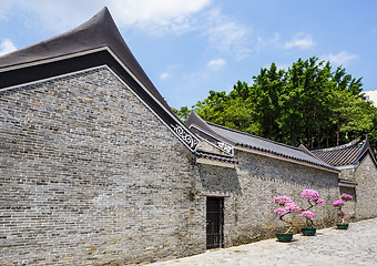 Image showing Traditional chinese vintage architecture