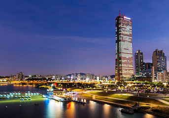 Image showing Seoul skyline