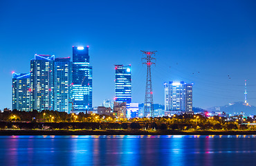 Image showing Seoul cityscape in South Korea