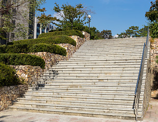 Image showing Concrete staircase