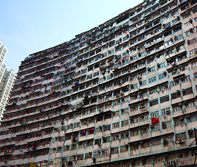 Image showing Old building in Hong Kong