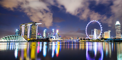 Image showing Singapore skyline