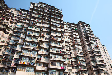 Image showing Old building in Hong Kong