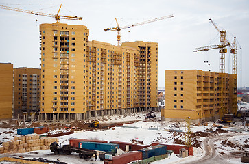 Image showing Building construction