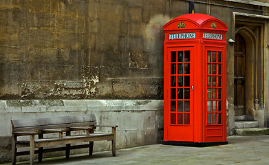 Image showing British, Phone Booth 