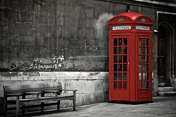 Image showing British Phone Booth