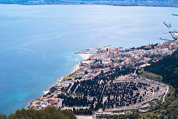 Image showing aeral view of Palermo