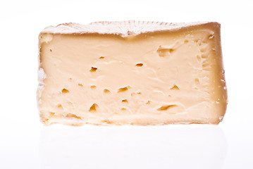 Image showing Soft cheese isolated