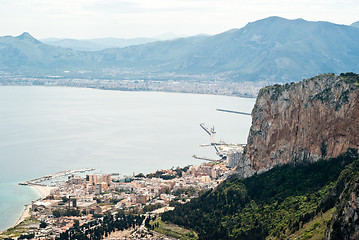 Image showing aeral view of Palermo