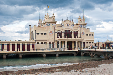 Image showing Charleston of Mondello on the beach