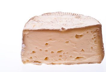 Image showing Soft cheese isolated