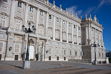 Image showing Royal Palace in Madrid