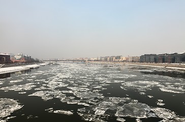 Image showing Winter Danube