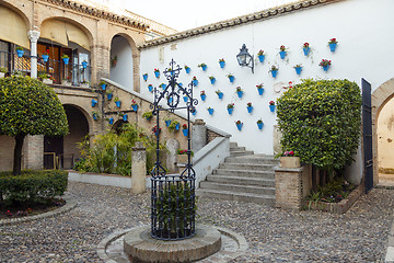 Image showing Cordoba Andalusian patio