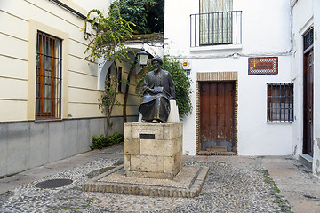 Image showing Statue of Maimonides in Cordoba, Spain.