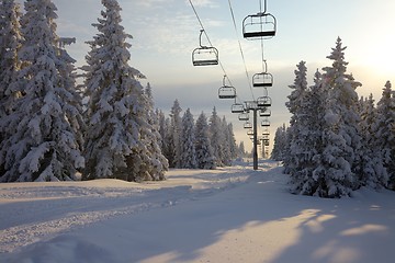 Image showing Ski Lift