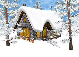 Image showing Winter Cottage