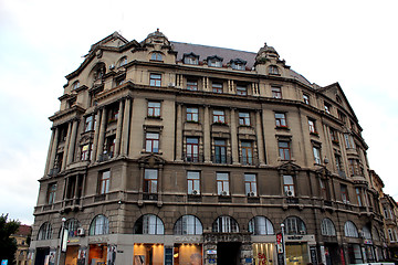 Image showing wall of old architectural ensemble in Lvov city