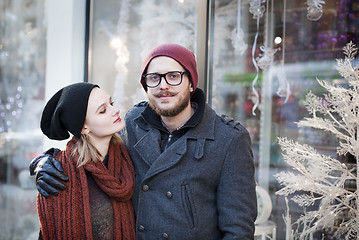 Image showing Young happy couple