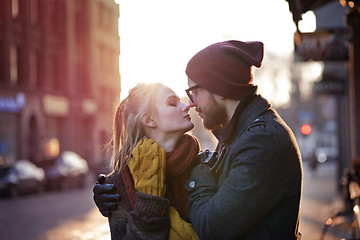 Image showing Young happy couple