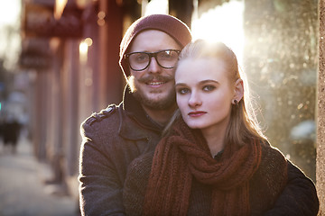 Image showing Young happy couple