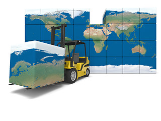 Image showing Global transportation