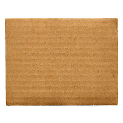 Image showing Corrugated cardboard