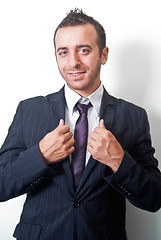 Image showing Portrait of handsome businessman