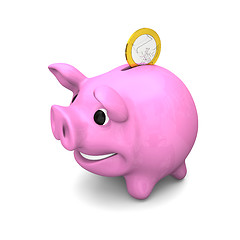 Image showing Happy piggy bank