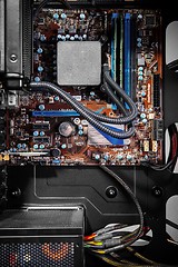 Image showing Computer motherboard