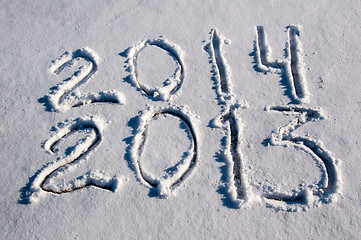 Image showing Happy new year