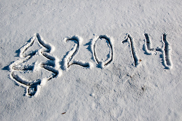 Image showing Happy new year