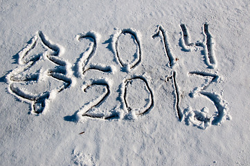 Image showing Happy new year