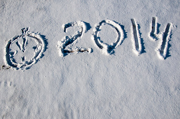 Image showing Happy new year