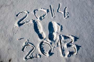 Image showing Happy new year