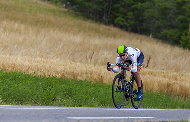 Image showing The Cyclist Rui Alberto Costa 