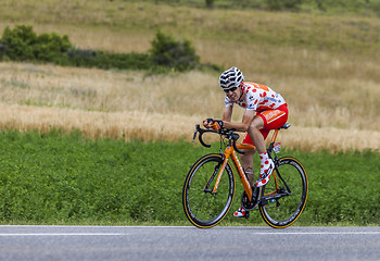 Image showing The Cyclist Mikel Nieve Iturralde