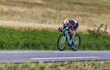 Image showing The Cyclist Maxime Monfort