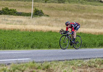 Image showing The Cyclist Cadel Evans