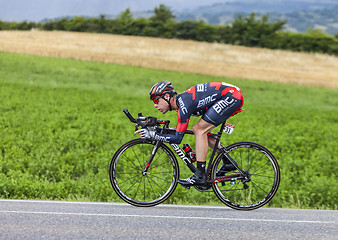 Image showing The Cyclist Cadel Evans