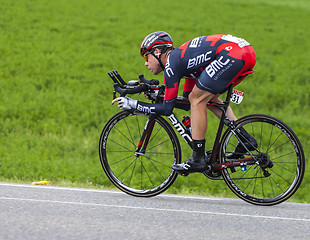 Image showing The Cyclist Cadel Evans