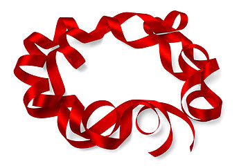 Image showing Red ribbon