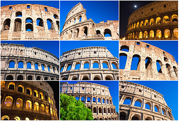 Image showing Colosseum in Rome