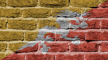 Image showing Brick wall texture