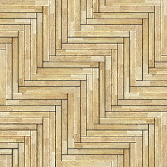 Image showing tiles of parquet floor