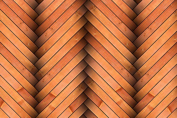 Image showing design of new wooden parquet tiles